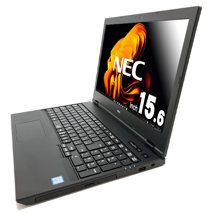 訳ありでお買い得！ 中古 ノートパソコン Office付き 訳あり特価 バッテリー良好 コスパ テンキー DVD再生 Win11正式対応 訳あり Windows11 Pro NEC VersaPro VKT16XZG6 Corei5 8GB 15.6インチ 中古 パソコン ノートパソコン