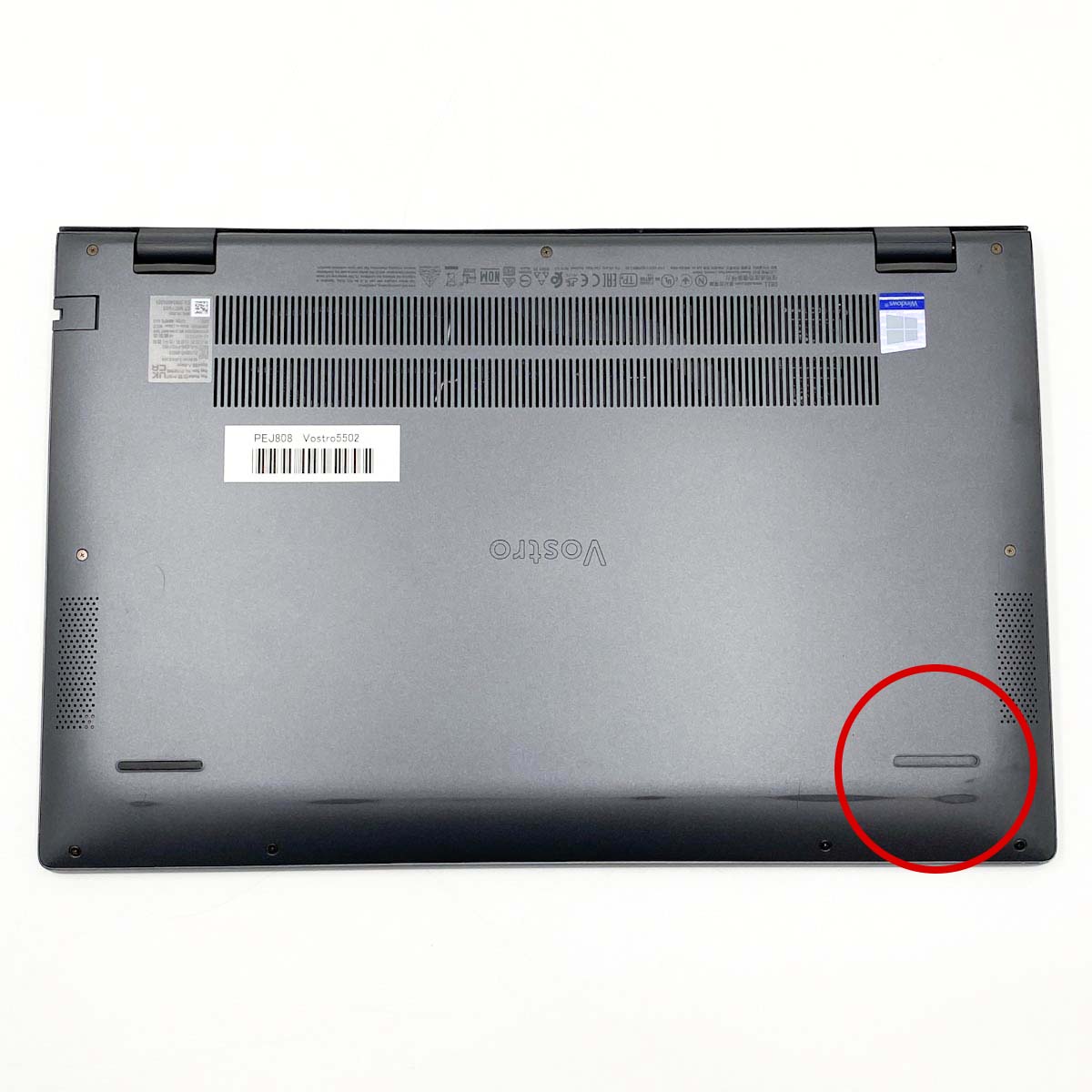 中古 Vostro 5502 DELL ノートパソコン Corei7 1165G7/16GB/SSD512GB