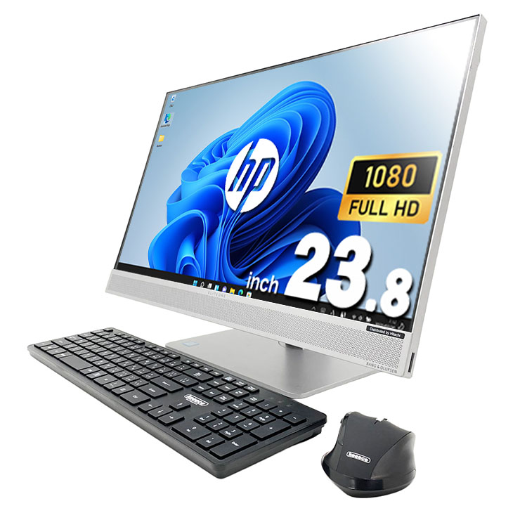 中古 EliteOne 800G4 AiO HP デスクトップパソコン Corei5 8500/16GB 