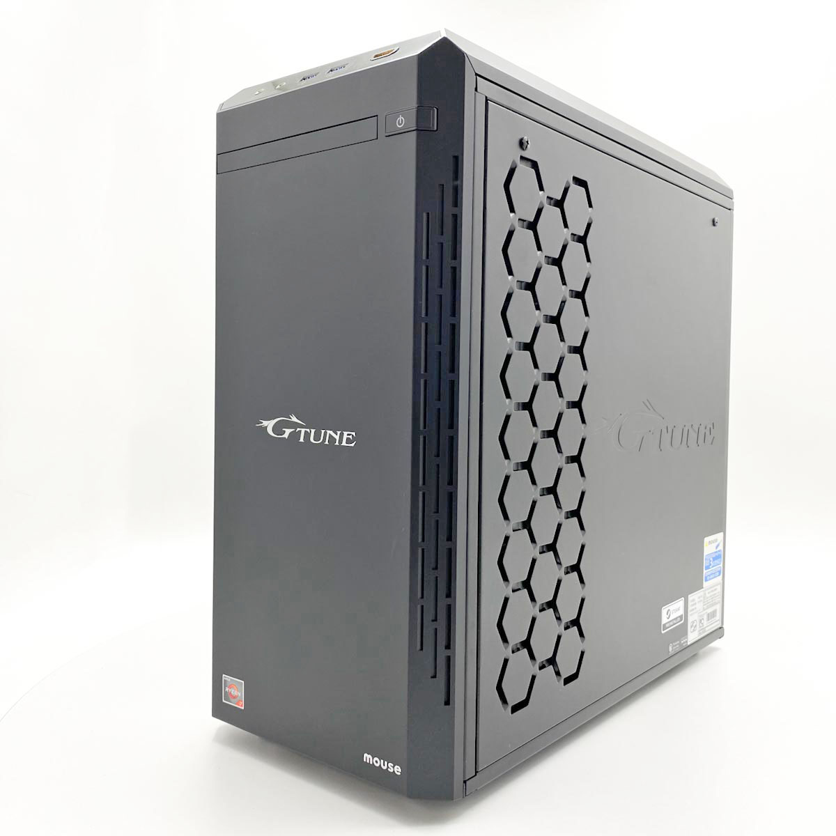 中古 G-Tune HM-AB550 mouse デスクトップパソコン Ryzen7 3700X/16GB