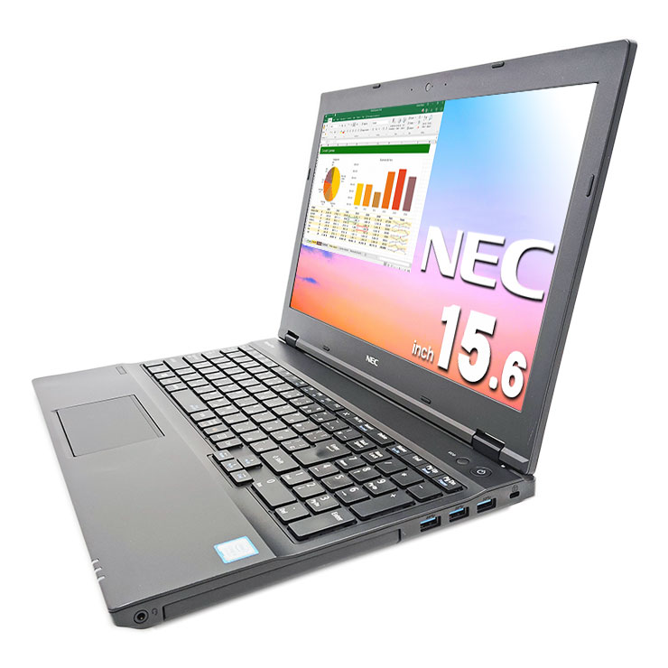 中古 VersaPro VKM17X-3 NEC ノートパソコン Corei5 8350U/16GB