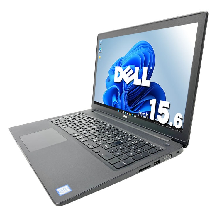 即戦力！ Windows11 ノートパソコン DELL Office カメラ付き 中古 Latitude Latitiude 3500 DELL ノートパソコン Corei5 8265U/16GB
