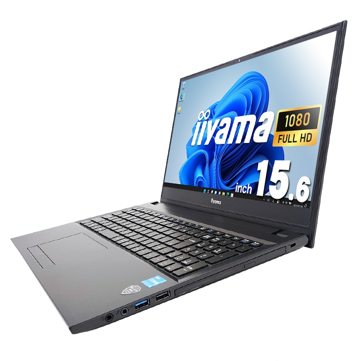 iiyama ノートパソコン 美品 中古 IStNxs-15FH125-i3 iiyama ノートパソコン Corei3 1315U/16GB