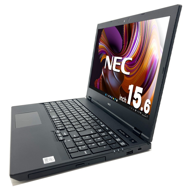 高速SSD搭載でサックサク動作♪ 中古 ノートパソコン Office付き バッテリー良好 10世代 高速SSD 256GB NVMe サクサク 快適 大画面  Windows11 Pro NEC VersaPro VKL21X-9 Corei3 8GBメモリ 15.6型 中古 パソコン ノートパソコン