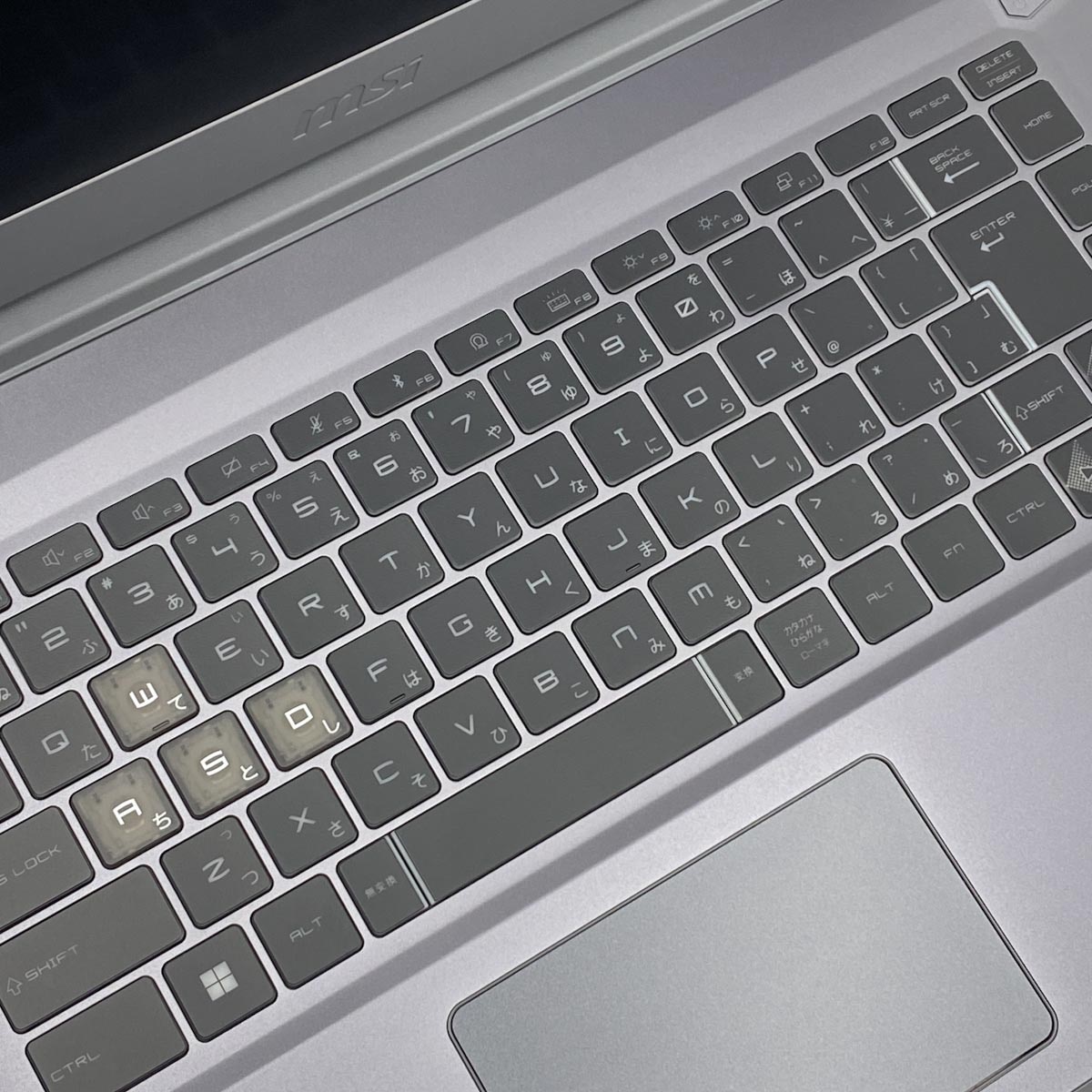 中古 B12UC MSI ノートパソコン Corei5 12450H/16GB/SSD512GB/15.6型