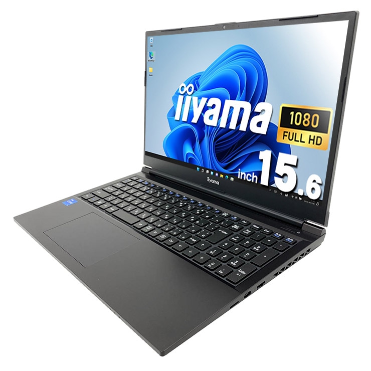 中古 15FH127-i5-UHSX iiyama ノートパソコン Corei5 12450H/16GB
