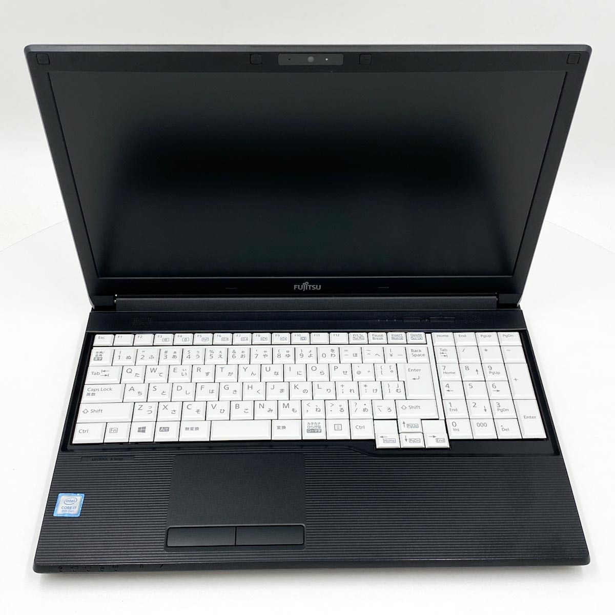 送料無料 新品SSD240GB 中古動作良品 15.6型 富士通 AH54/D ノートパソコン 第2世代Core i3 4GB DVDRW 無線 カメラ Win10 Office ブラック LIFEBOOK ノートパソコン 中古ノートPC 安い Win10