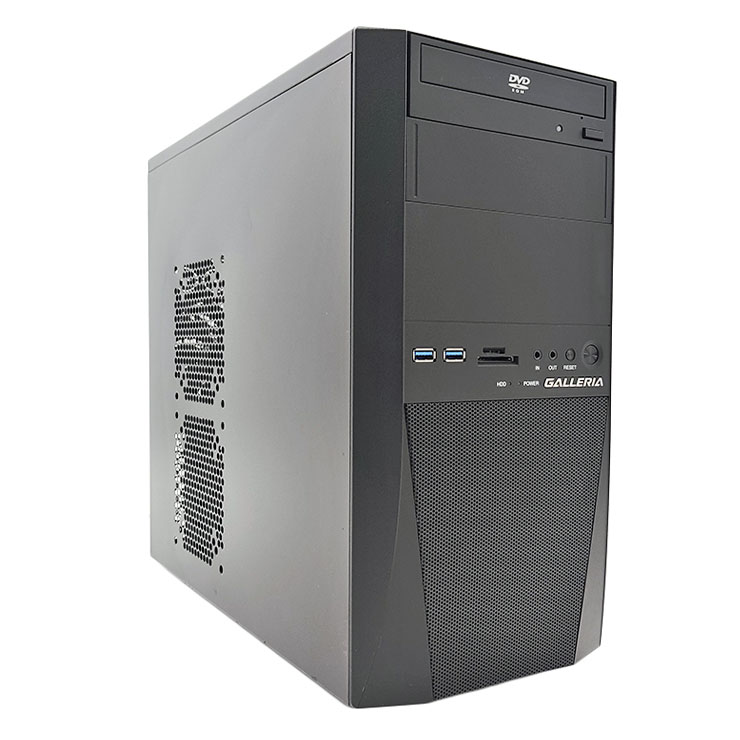 中古 GALLERIA RH5 Thirdwave デスクトップパソコン Ryzen5 2600/16GB