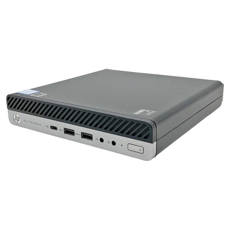中古 EliteDesk 800 G4 DM HP デスクトップパソコン Corei5 8500T/8GB