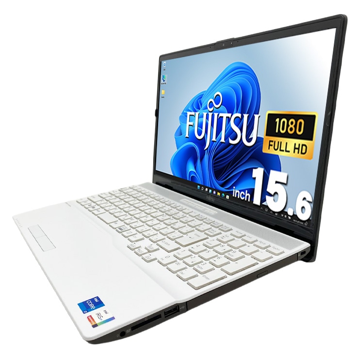 中古 LIFEBOOK FMVAH05005 富士通 ノートパソコン Corei7 1195G7/16GB