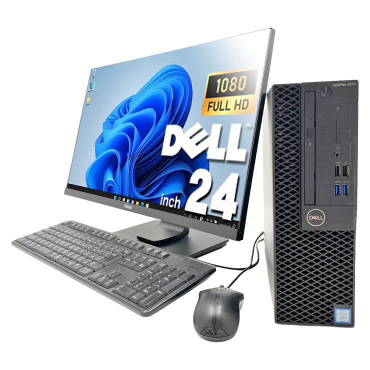中古 OptiPlex 3070 DELL デスクトップパソコン Corei5 9500/16GB