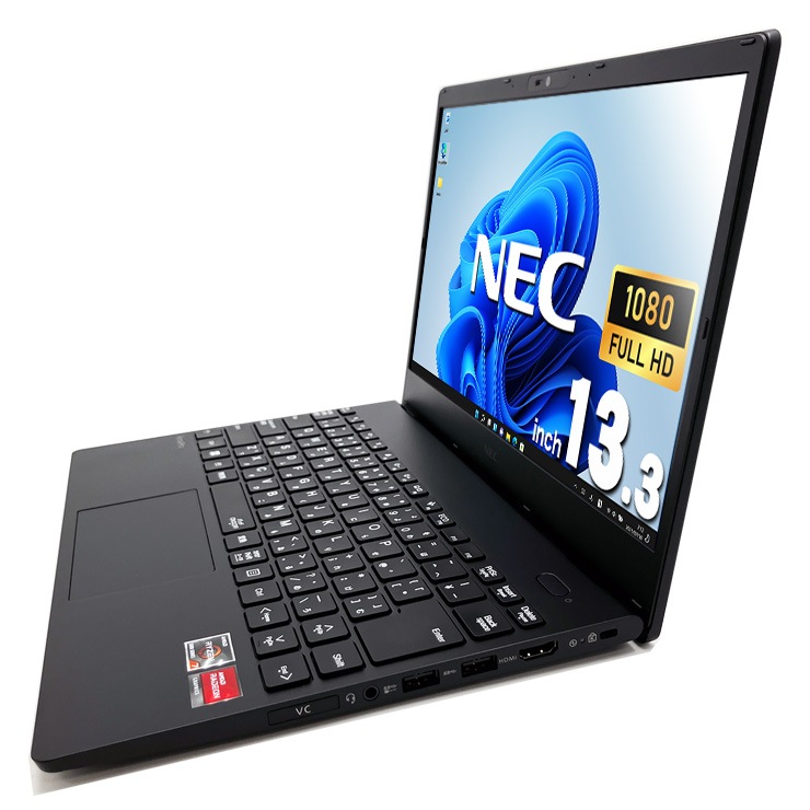中古 VersaPro VK743C-J NEC ノートパソコン Ryzen 7 5700U/8GB