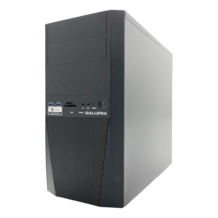 中古 GALLERIA RH5 Thirdwave デスクトップパソコン Ryzen5 3500/16GB