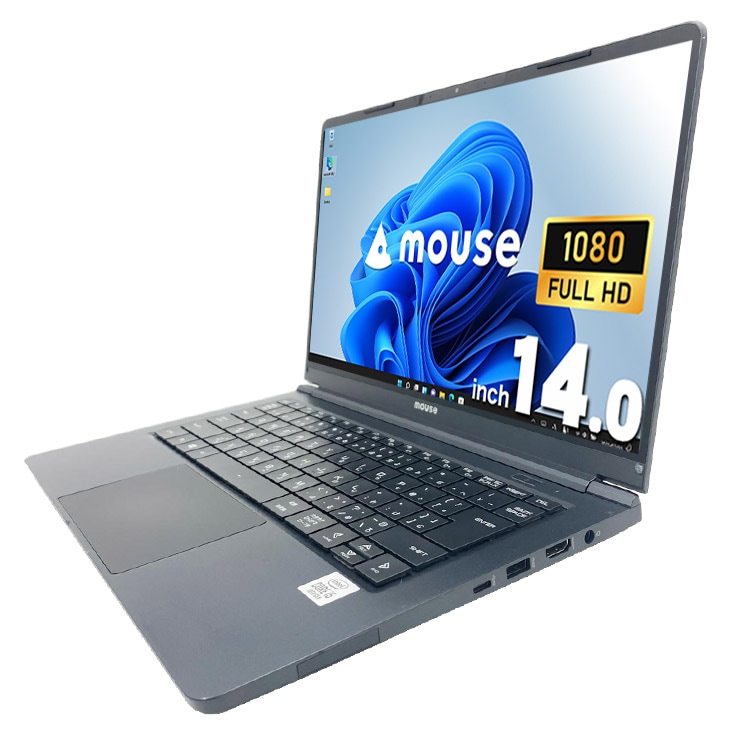 中古 X4-i5CMLBB-E mouse ノートパソコン Corei5 10210U/8GB/SSD128GB