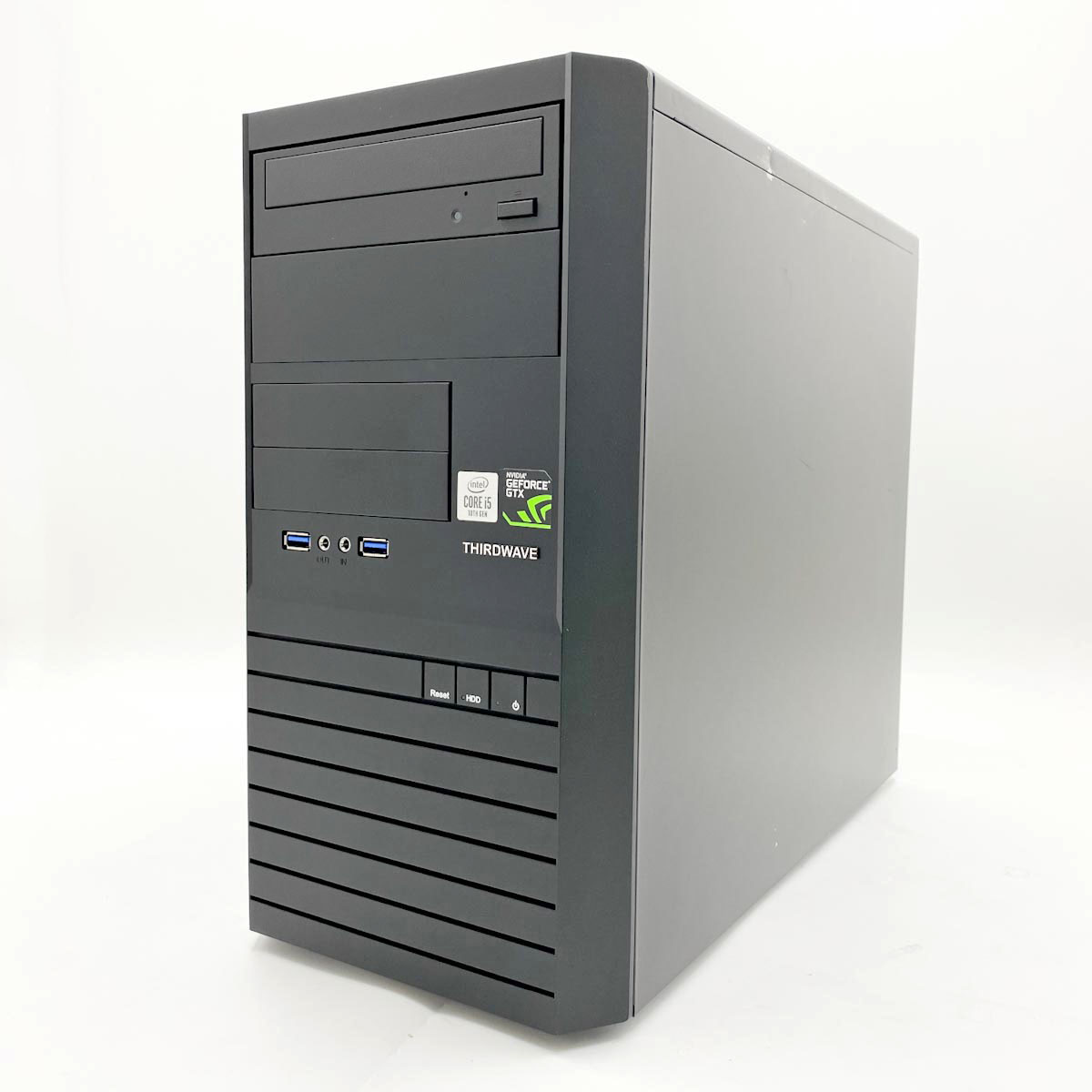 中古デスクトップパソコン④ 中古 H410M-A Thirdwave デスクトップパソコン Corei5 10400/16GB