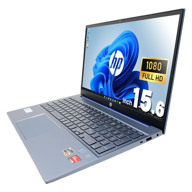 中古 Pavilion 15-eh1080AU HP ノートパソコン Ryzen7 5700U/32GB