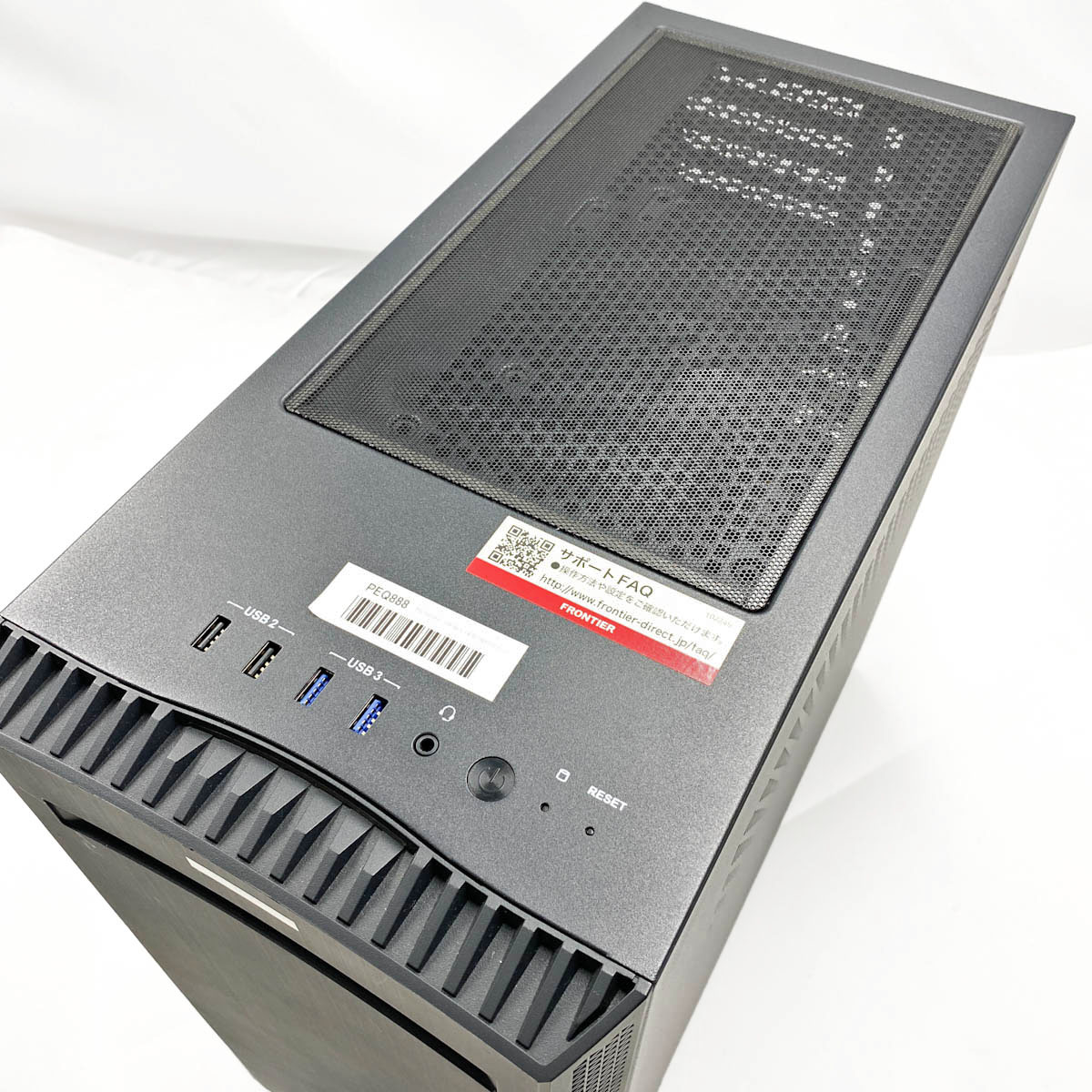中古 FRONTIER FRGAG-H670/WS321/NTK Inversenet デスクトップパソコン