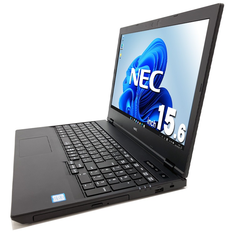 【買うならホントに今!1000円OFF!】気持ちよく使える、見た目も綺麗なキーボード！ 中古 ノートパソコン Office付き バッテリー良好 キーボード綺麗 Win11正式対応 買い替え Windows11 Pro NEC VersaPro VKM16XZG5 Corei5 16GB 15.6インチ 中古 パソコン ノートパソコン