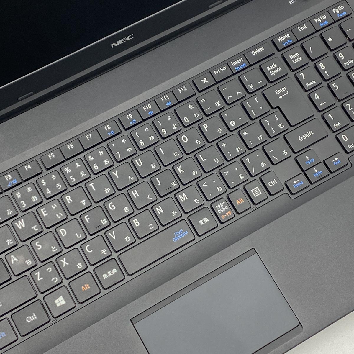 中古 VersaPro VKH19X-4 NEC ノートパソコン Corei7 8650U/8GB
