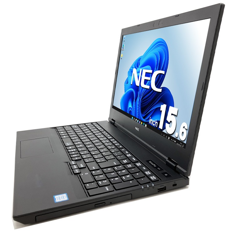 Win11正式対応ノート！ 中古 ノートパソコン Office付き バッテリー良好 Win11正式対応 安心 初期設定済 キーボード綺麗 Windows11 Pro NEC VersaPro VKM16XZG5 Corei5 16GBメモリ 15.6型 中古 パソコン ノートパソコン