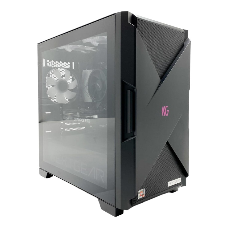 中古 NEXTGEAR JGA5G60B5AAC mouse デスクトップパソコン Ryzen5 4500