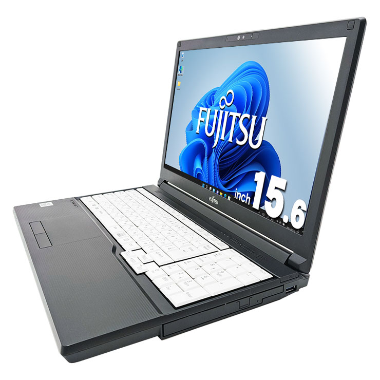 【再発見セール★2000円OFF!】速さは、裏切らない！ 中古 ノートパソコン Office付き 新品無線マウス 仕事 効率 第10世代 快適 すぐ使える 大画面 Windows11 Pro 富士通 LIFEBOOK A5510/DX Corei5 8GB 15.6インチ 中古 パソコン ノートパソコン