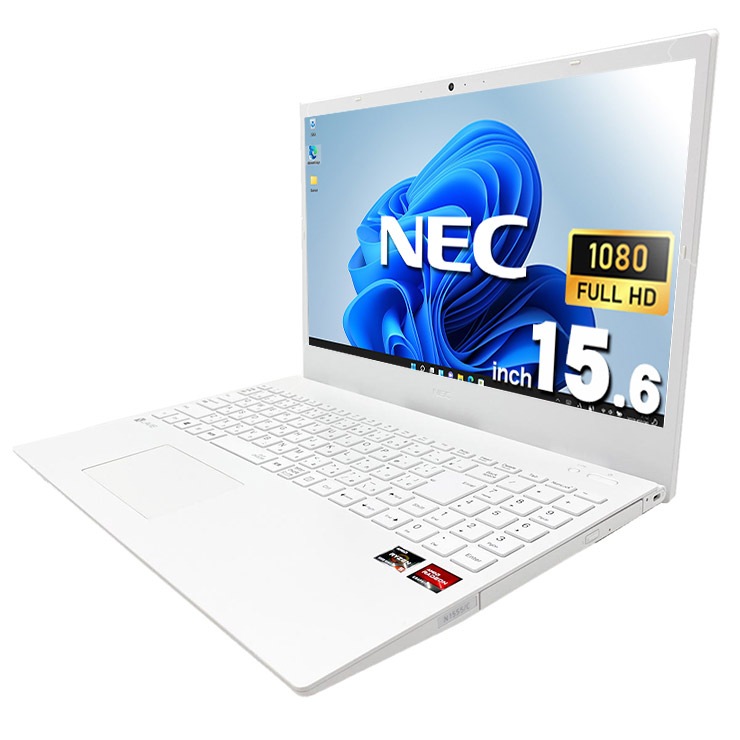 中古 LaVie N1555CAW NEC ノートパソコン Ryzen5 5500U/16GB/SSD256GB