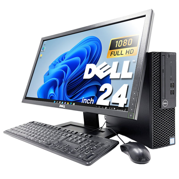 Dell OptiPlex 3070 デスクトップPC 中古 OptiPlex 3070 DELL デスクトップパソコン Corei5 9500/16GB