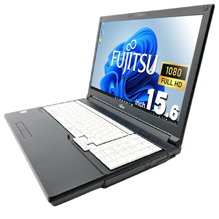 中古 LIFEBOOK A748/T 富士通 ノートパソコン Corei7 8650U/16GB