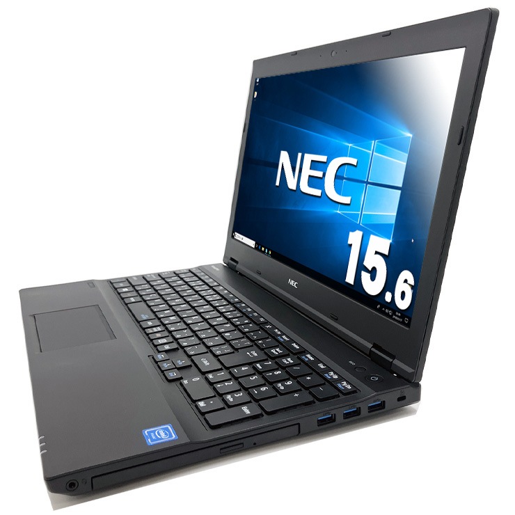 中古 VersaPro VKE18XZG1 NEC ノートパソコン Celeron 3865U/8GB