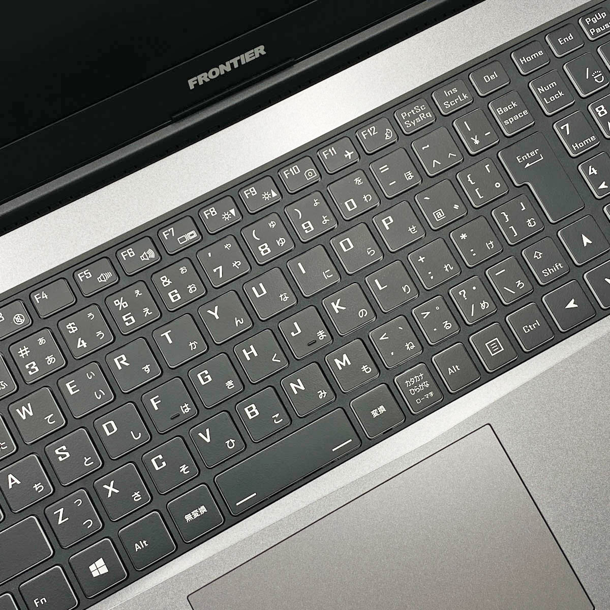 中古 FRONTIER VNC211 Inversenet ノートパソコン Corei7 11800H/32GB