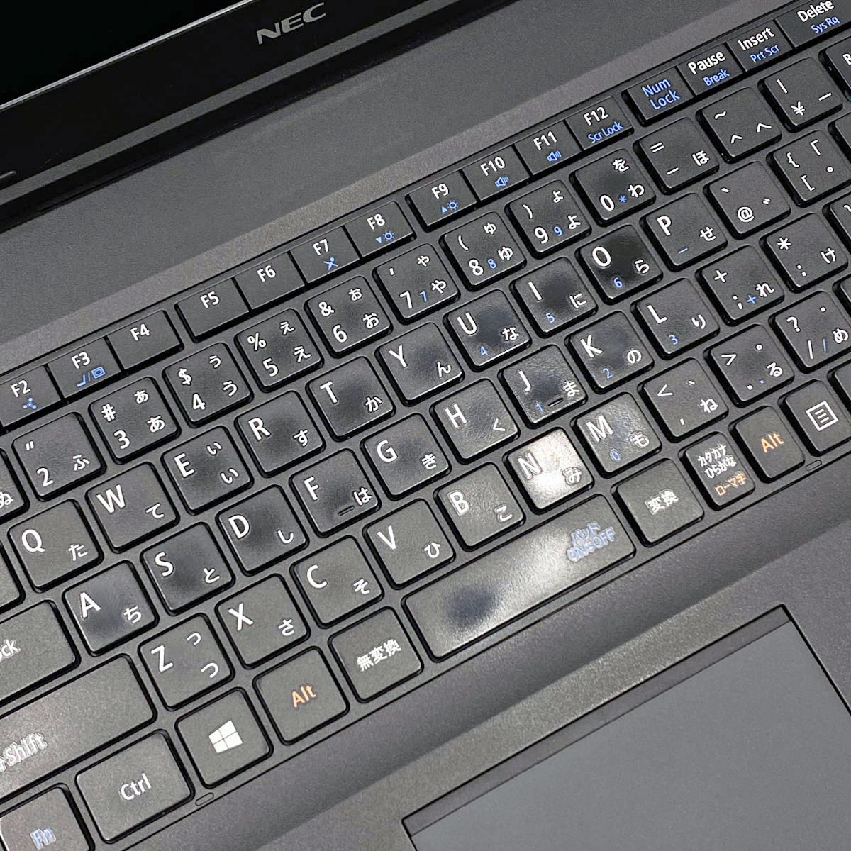 中古 VersaPro VKM17X-3 NEC ノートパソコン Corei5 8350U/8GB