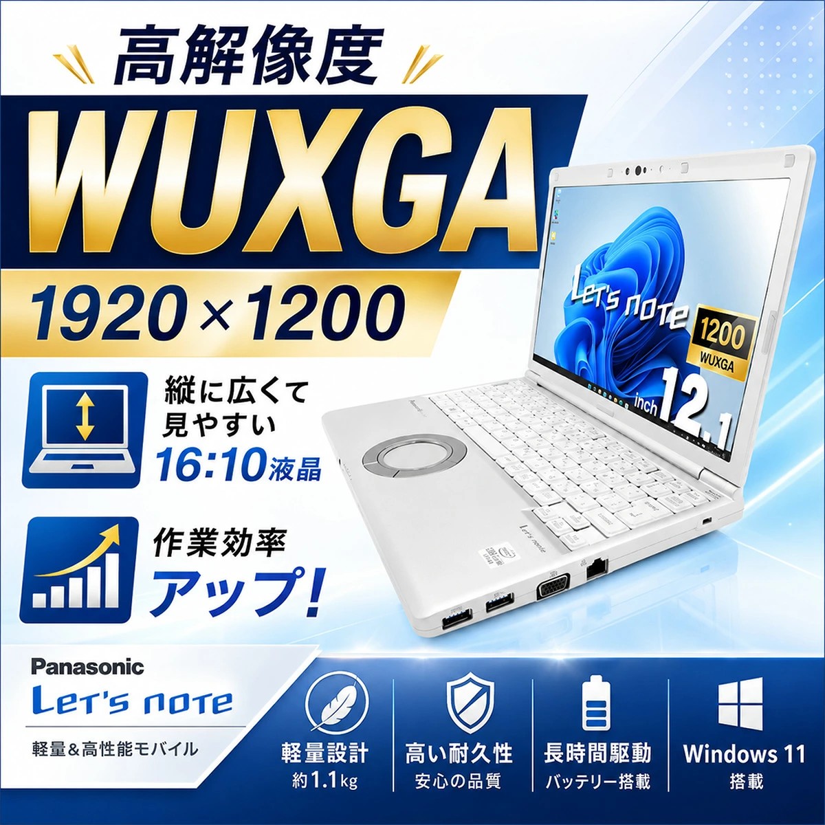 中古 レッツノート Let's note CF-SV8RDCVS Panasonic ノートパソコン
