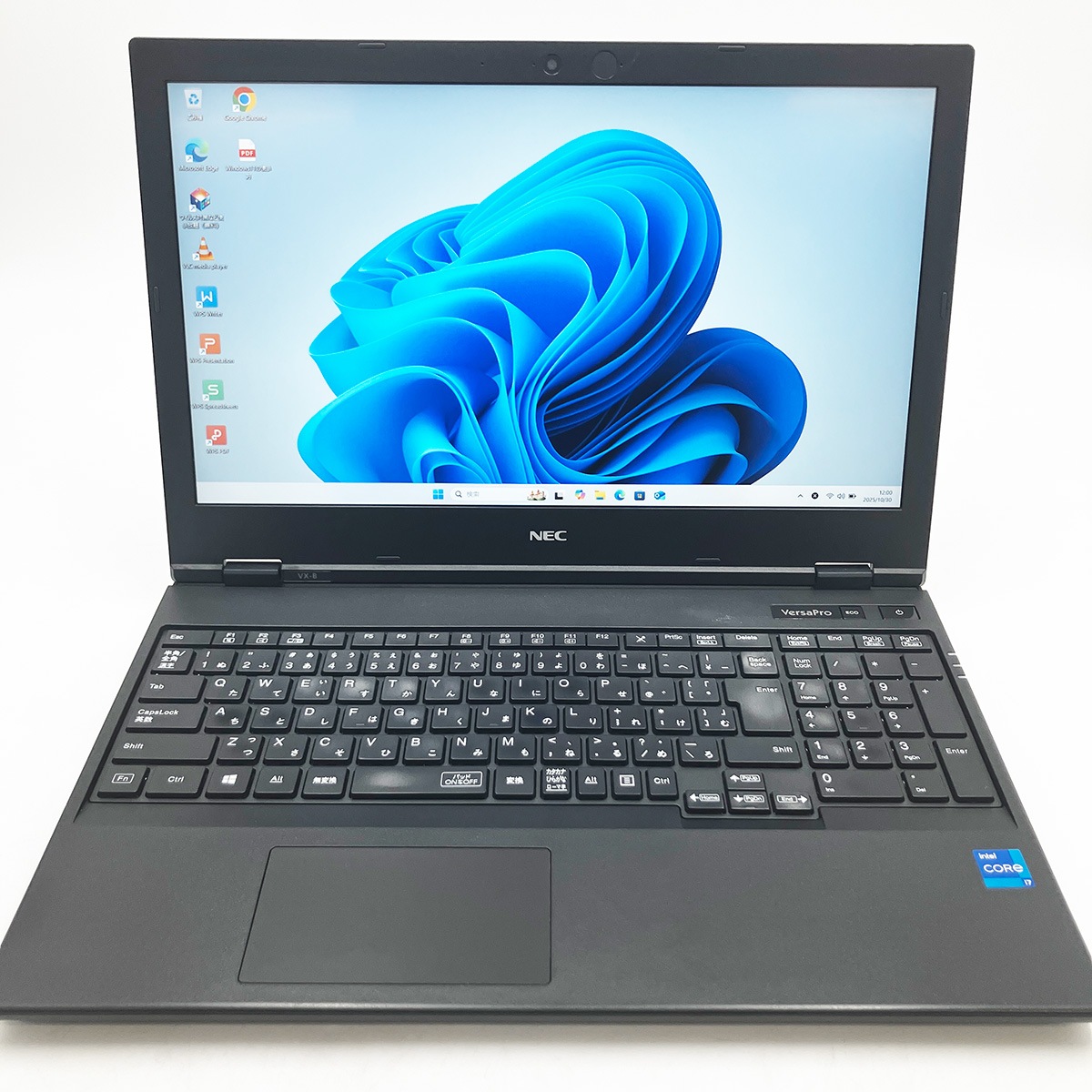 中古 VersaPro VKH48/X-B NEC ノートパソコン Corei7 1185G7/16GB