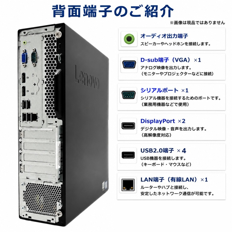 中古 ThinkCentre M720s Small Lenovo デスクトップパソコン 【安心