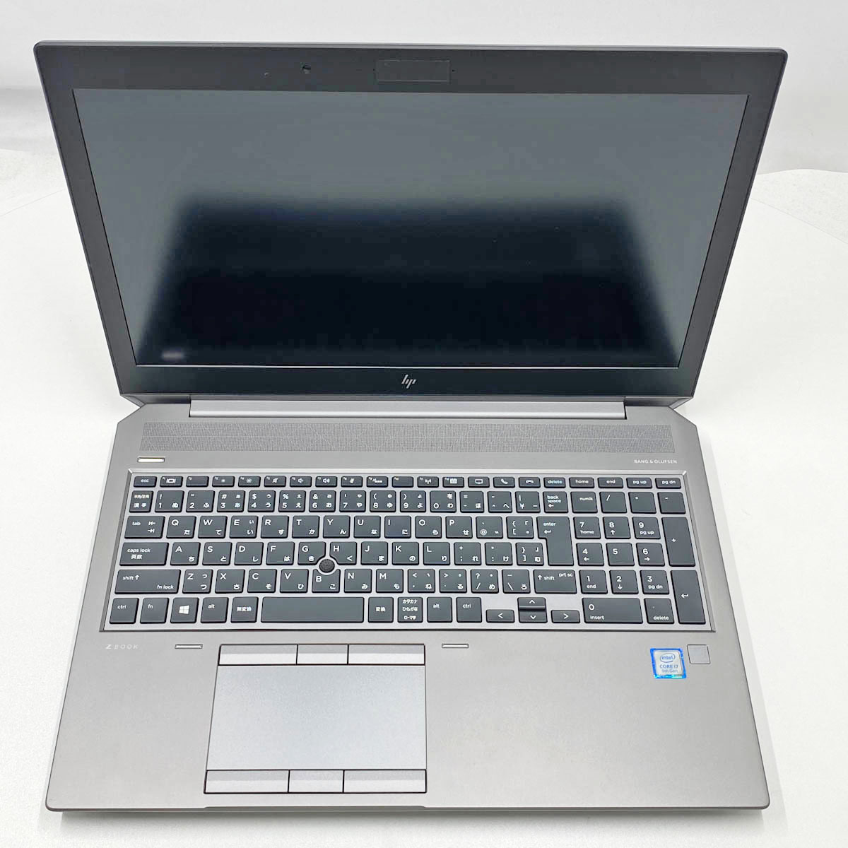 HP ノートパソコン 本体 中古美品　15.6インチ 中古 ZBook 15 G6 HP ノートパソコン Corei7 9750H/32GB/SSD512GB/15.6