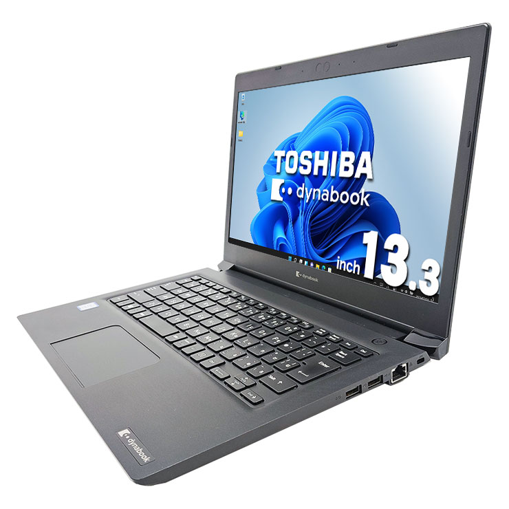 中古 dynabook S73/DP 東芝 ノートパソコン Corei3 8130U/8GB/SSD512GB