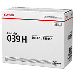 【純正】　Canon キャノン トナーカートリッジ039H CRG-039H ブラック|キヤノン（モノクロ）|純正トナー