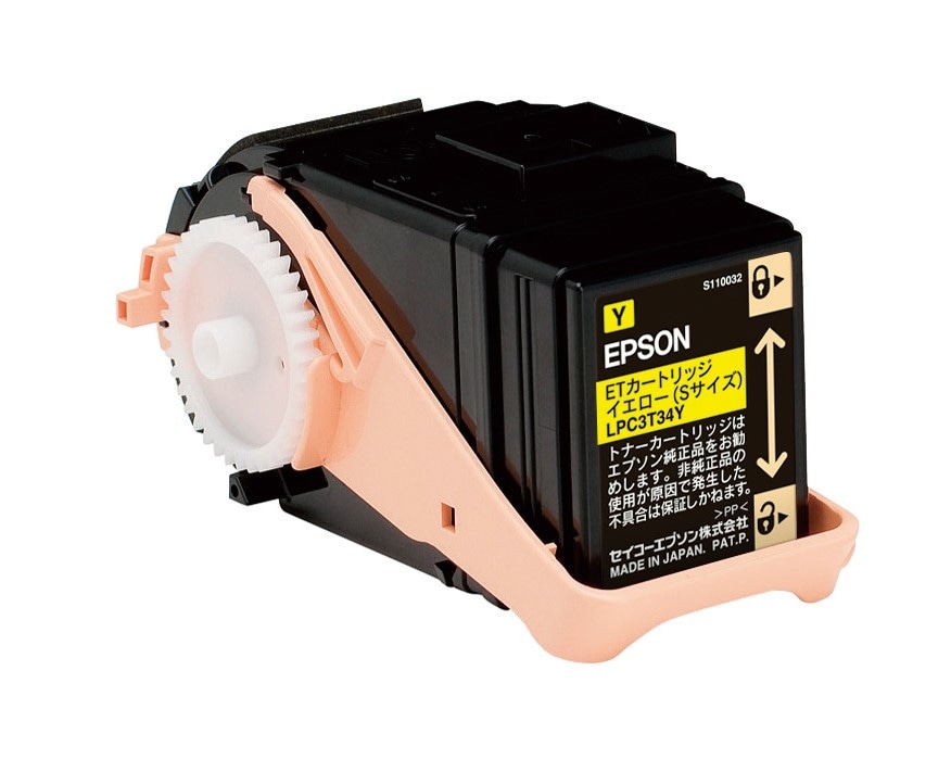 【純正】EPSON エプソン LPC3T34Y ETカートリッジ Sサイズ イエロー
