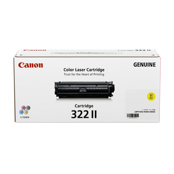 純正】 Canon キヤノン トナーカートリッジ322Ⅱ (Y) CRG-322Ⅱ イエロー