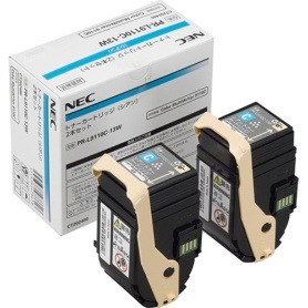 NEC　純正トナー　PR-L9110C-13W シアン　2本セット