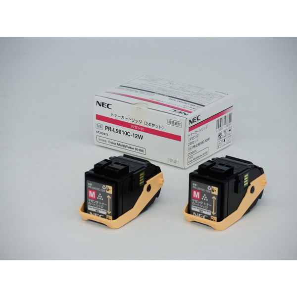 NEC　純正トナー　PR-L9010C-12W マゼンタ　2本セット