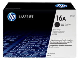 【純正】HP プリントカートリッジ 黒(LJ5200用） Q7516A|HP（モノクロ）|純正トナー