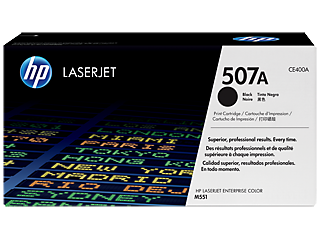 【純正】HP  507A トナーカートリッジ 黒 CE400A
