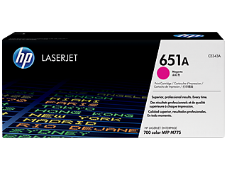【純正】HP 651A マゼンタ トナーカートリッジ CE343A