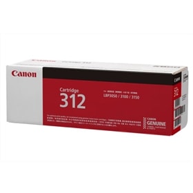 【純正】　Canon キャノン トナーカートリッジ312 CRG-312　ブラック