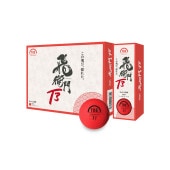 TOBIEMON | とびえもん T-3BM-R 飛衛門 T3 3ピース蛍光マットカラーボール レッド 12球 [マット仕様 /R&A公認球 ]