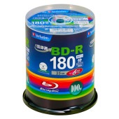 Verbatim | バーベイタム VBR130RP100SV4 BD-R 1-6倍速 100枚 スピンドルケース [送料無料]