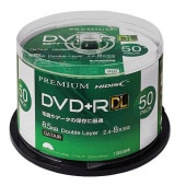HIDISC | ハイディスク HDVD+R85HP50 DVD+R DL 2.4-8倍速 50枚 スピンドルケース