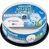 maxell | マクセル CDRA80WP.20SP CD-R 20枚 スピンドルケース